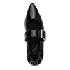DKNY Women's Cormic Buckle Pointed Toe Flats - Black Patent - Image 5