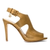 Women's Harper Heeled Dress Sandals - Antique Gold Leather - Image 3