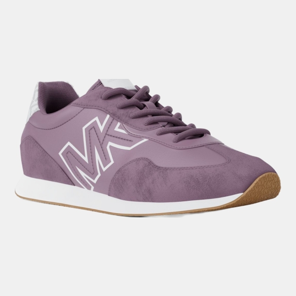 Michael Kors Outlet Essex Mixed-Media Trainer