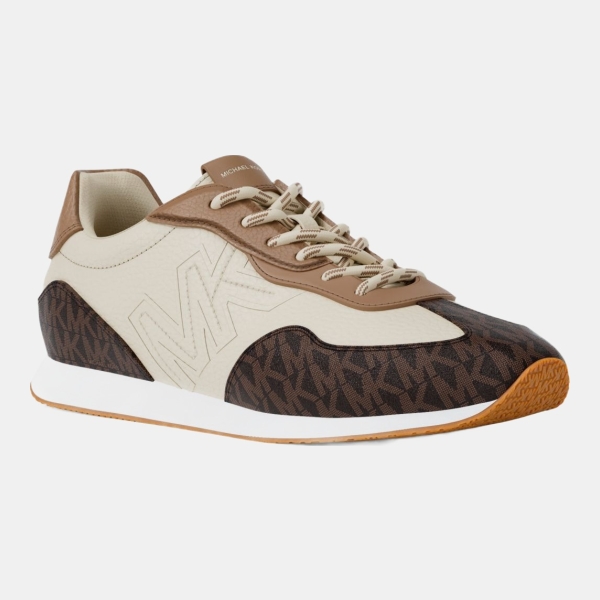 Michael Kors Outlet Essex Mixed-Media Trainer