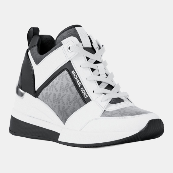 Michael Kors Outlet Georgie Ombré Signature Logo Trainer