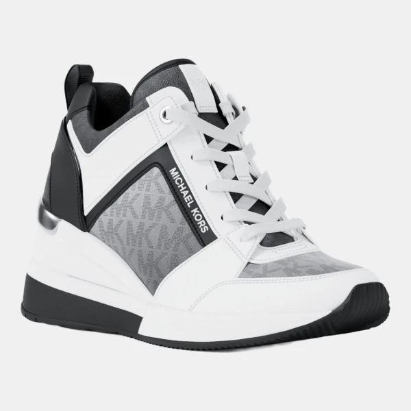 Michael Kors Outlet Georgie Ombré Signature Logo Trainer