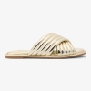 Michael Kors Outlet Portia Metallic Slide Sandal - Image 3