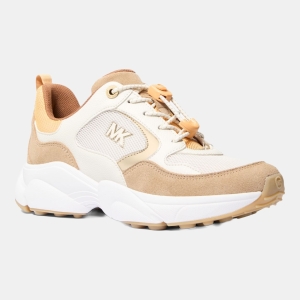 Michael Kors Outlet Jett Mixed-Media Trainer