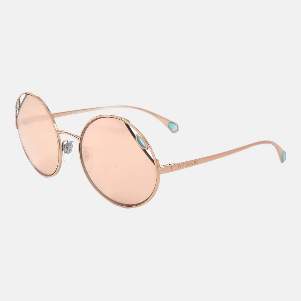 Bulgari Women's Rose Gold Sunglasses
