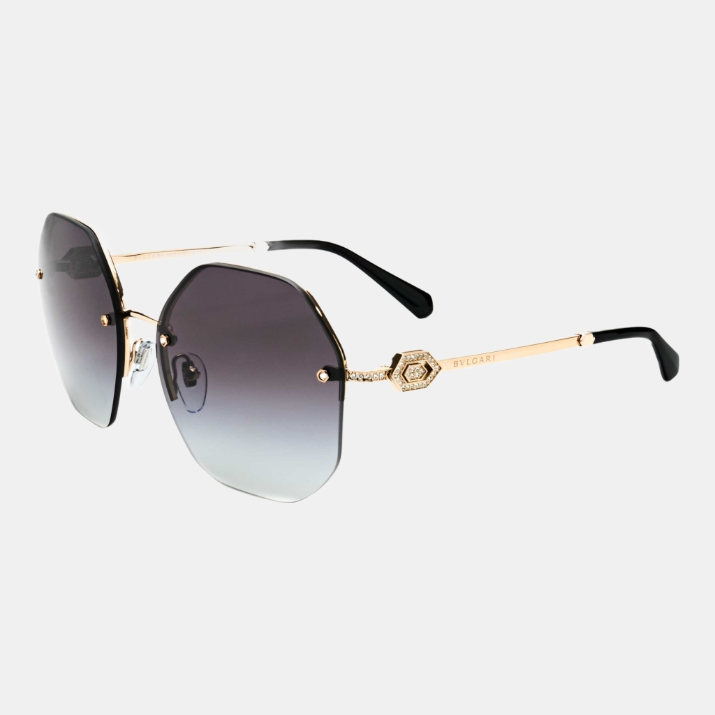 Bulgari Women's Rose Gold Sunglasses