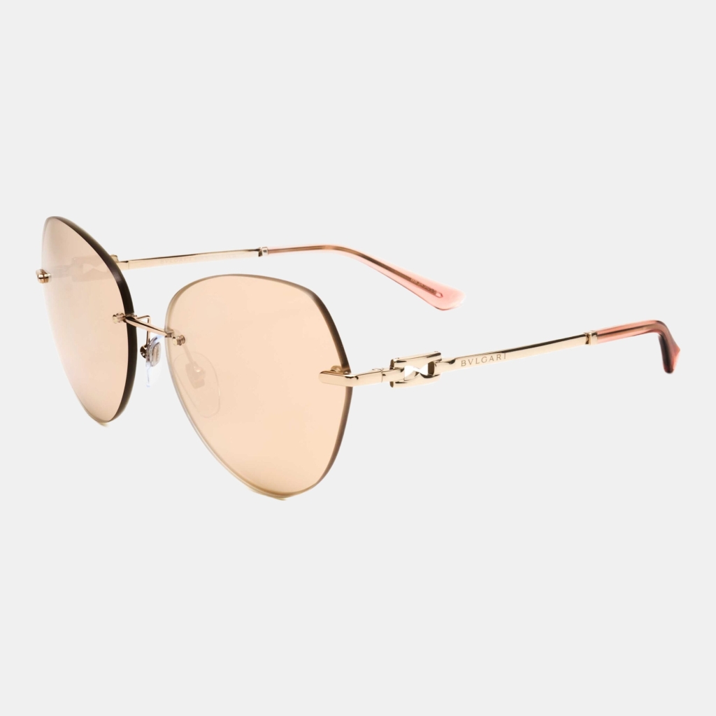 Bulgari Women's Rose Gold Sunglasses