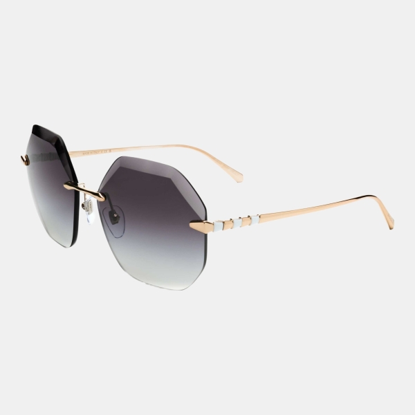 Bulgari Women's Rose Gold Sunglasses - Rose Gold plated