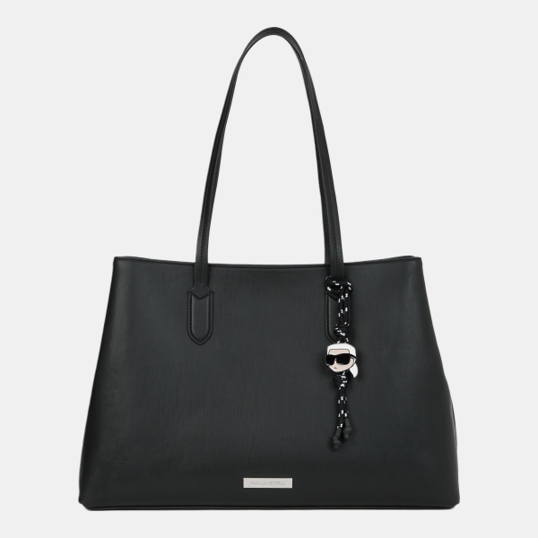 Karl Lagerfeld Ikon smooth large tote bag