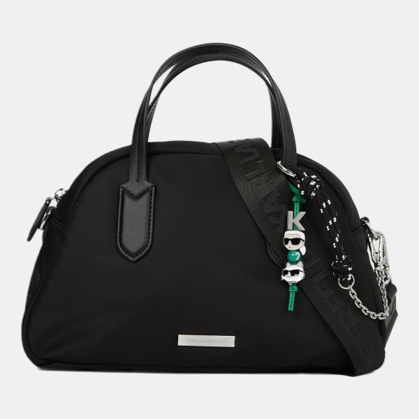 Karl Lagerfeld Ikon nylon bowling bag