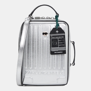 Karl Lagerfeld Ikon suitcase crossbody bag