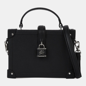 Karl Lagerfeld K/Autograph padlock trunk bag