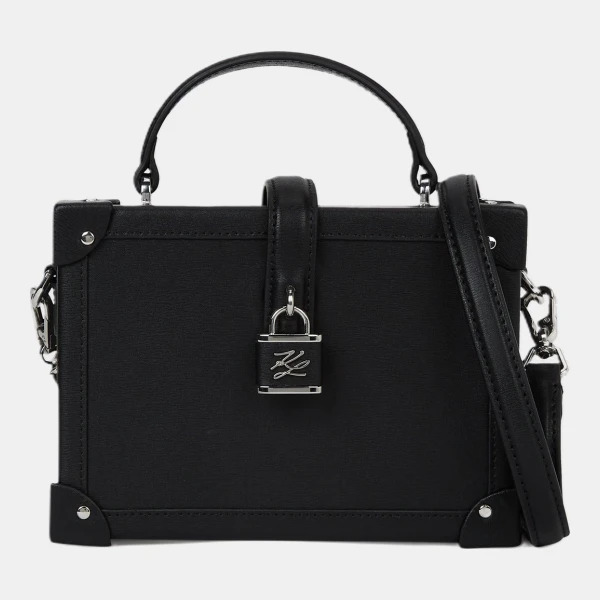 Karl Lagerfeld K/Autograph padlock trunk bag