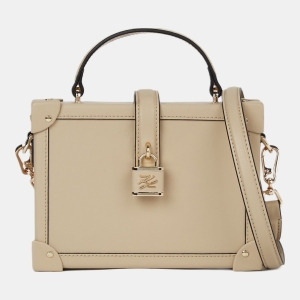 Karl Lagerfeld K/Autograph padlock trunk bag