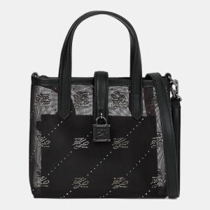 Karl Lagerfeld K/Autograph padlock rhinestone tote bag