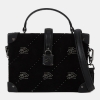 Karl Lagerfeld K/Autograph padlock rhinestone trunk bag