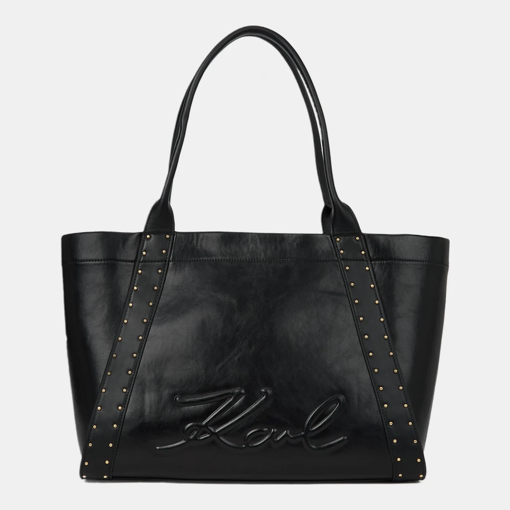 Karl Lagerfeld K/Ville medium studded tote bag