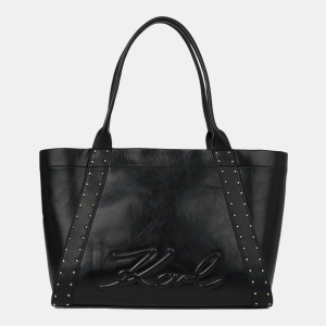 Karl Lagerfeld K/Ville medium studded tote bag