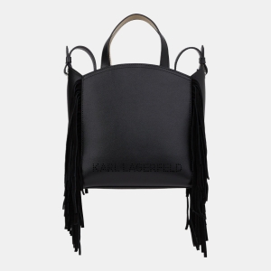 Karl Lagerfeld K/Circle small fringe tote bag