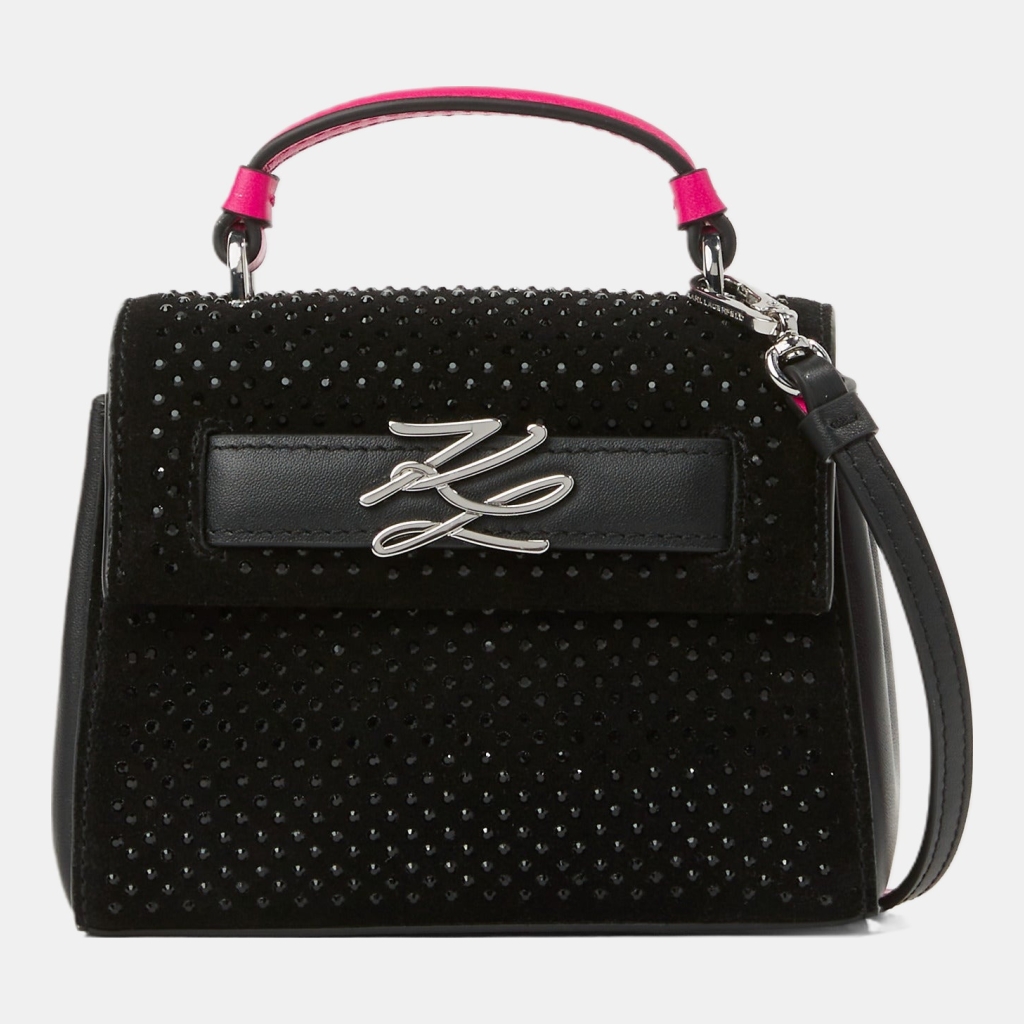 Karl Lagerfeld Exclusive K/Autograph rhinestone nano bag