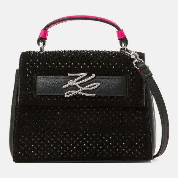 Karl Lagerfeld Exclusive K/Autograph rhinestone nano bag