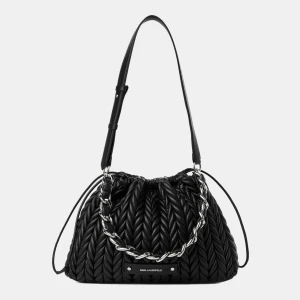 Karl Lagerfeld K/Weave chain shoulder bag