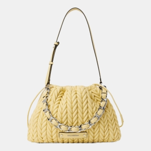 Karl Lagerfeld K/Weave chain shoulder bag