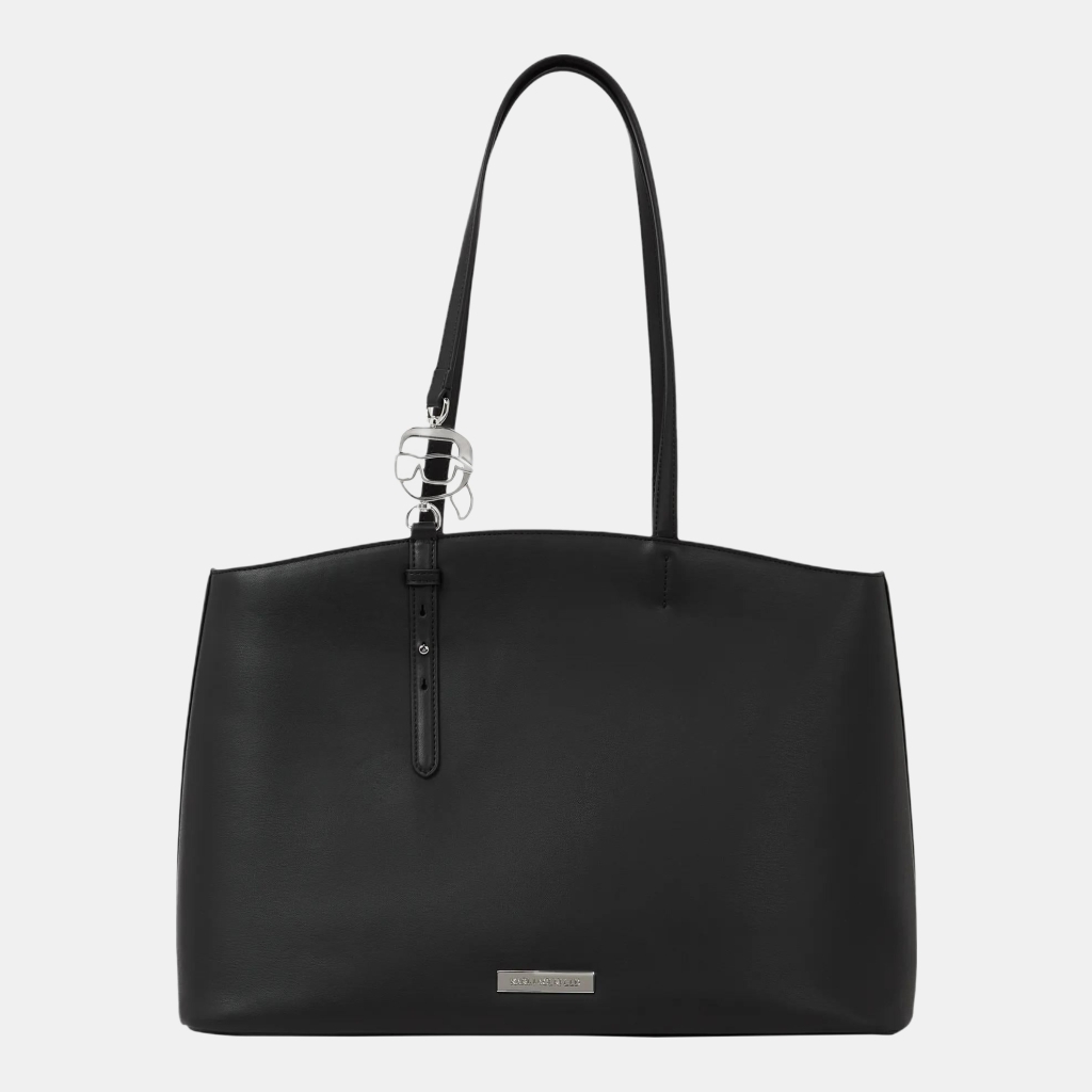Karl Lagerfeld Ikon smooth large tote bag