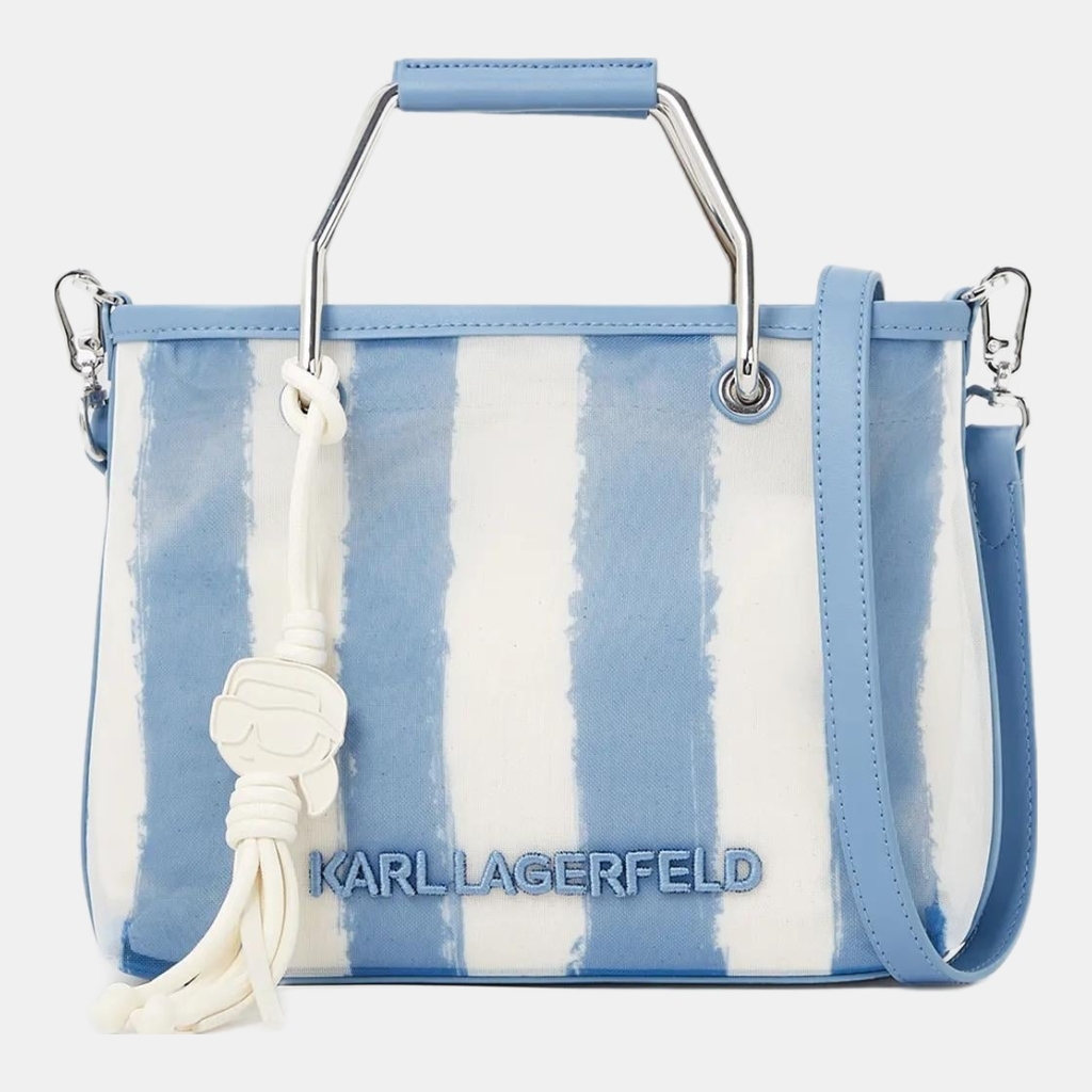 Karl Lagerfeld Ikon mesh small tote bag