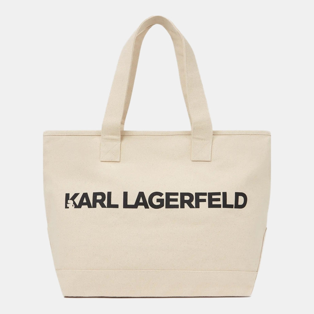 Karl Lagerfeld Logo extra large tote bag