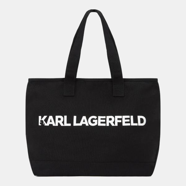 Karl Lagerfeld Logo extra large tote bag