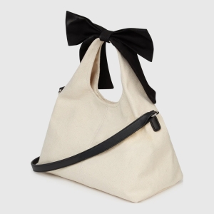 Karl Lagerfeld K/Signature ribbon bow shopper - Image 5