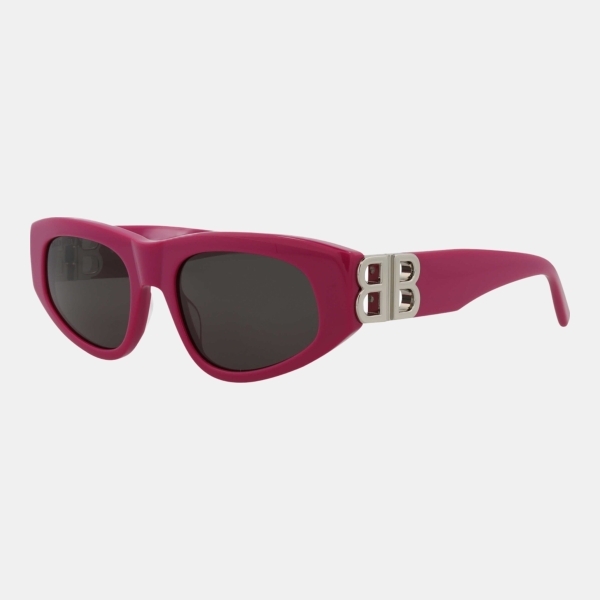 Balenciaga Novelty Women's Pink Sunglasses - Fuchsia