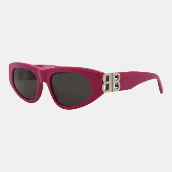 Balenciaga Novelty Women's Pink Sunglasses - Fuchsia