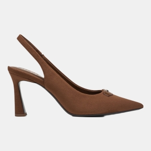 DKNY CAMZY SLINGBACK PUMP - Walnut