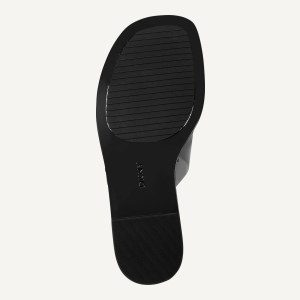 DKNY CATALINE FLAT SLIDE SANDAL - Black - Image 6