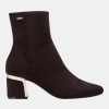DKNY CHIARA HEELED BOOTIE - Brown