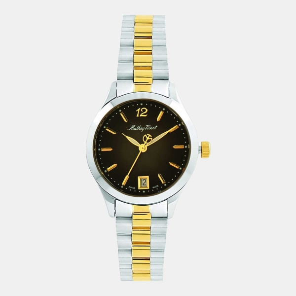 Mathey Tissot Urban Quartz Black Dial Women's Watch - Multi