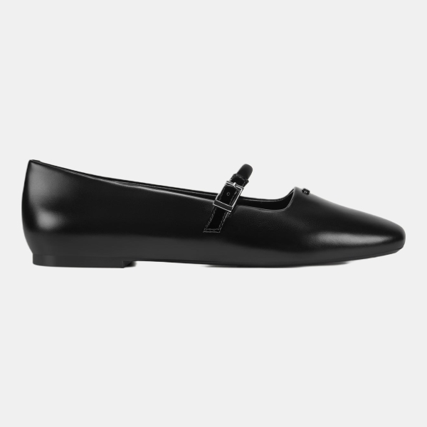 DKNY DANITA BALLET FLAT - Black/Black