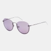 DKNY Women's Purple Round Sunglasses