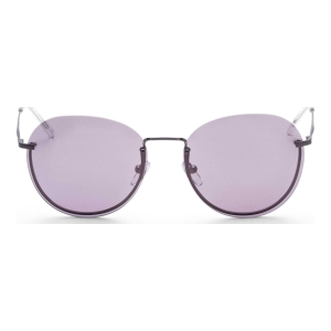 DKNY Women's Purple Round Sunglasses - Image 4