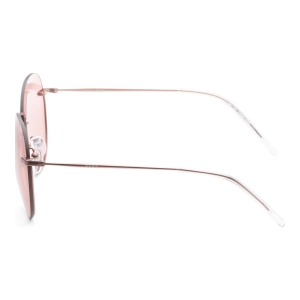 DKNY Women's Purple Round Sunglasses - Mauve - Image 3