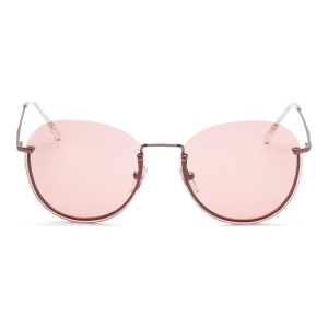 DKNY Women's Purple Round Sunglasses - Mauve - Image 4