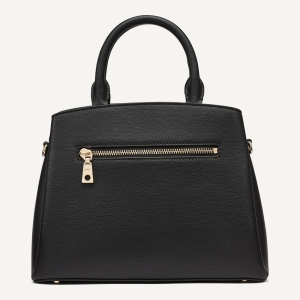 DKNY PAIGE SATCHEL - Black - Image 4