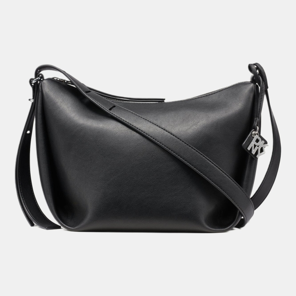 DKNY ELICIA CROSSBODY BAG - Black/Silver
