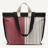 DKNY BRADY CANVAS STRIPE LOGO TOTE - Punch Multi - Image 4