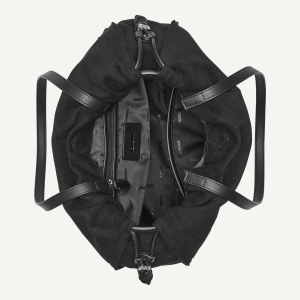 DKNY HALLE TOTE - BLACK/SILVER - Image 6