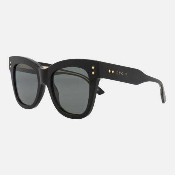 Gucci Women's Black Cat-Eye Sunglasses