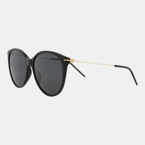 Gucci Women's Black Sunglasses - Black Gold