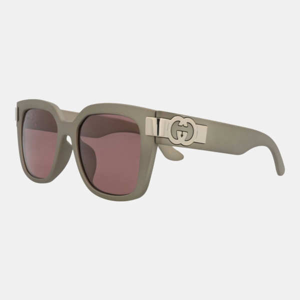 Gucci Women's Grey Square Sunglasses